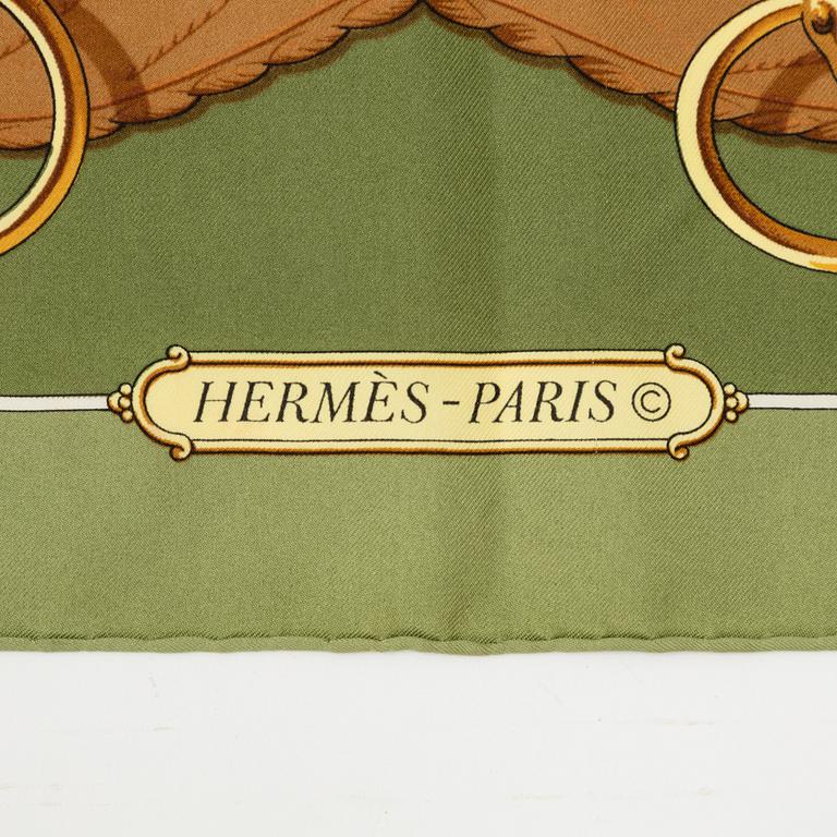 Hermès, scarf, "Profile Sellier".