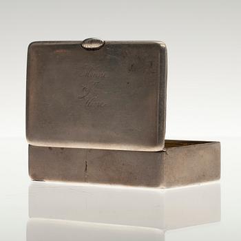 PARTI SILVER, 6 delar. 1816 - ca 1900. Vikt 674 g.