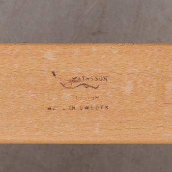 FÅTÖLJ, "Eva", Bruno Mathsson för Firman Karl Mathsson, 1972.
