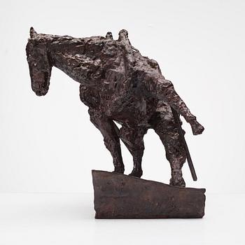 ASMUND ARLE, bronsskulptur, signerad Asmund Arle.