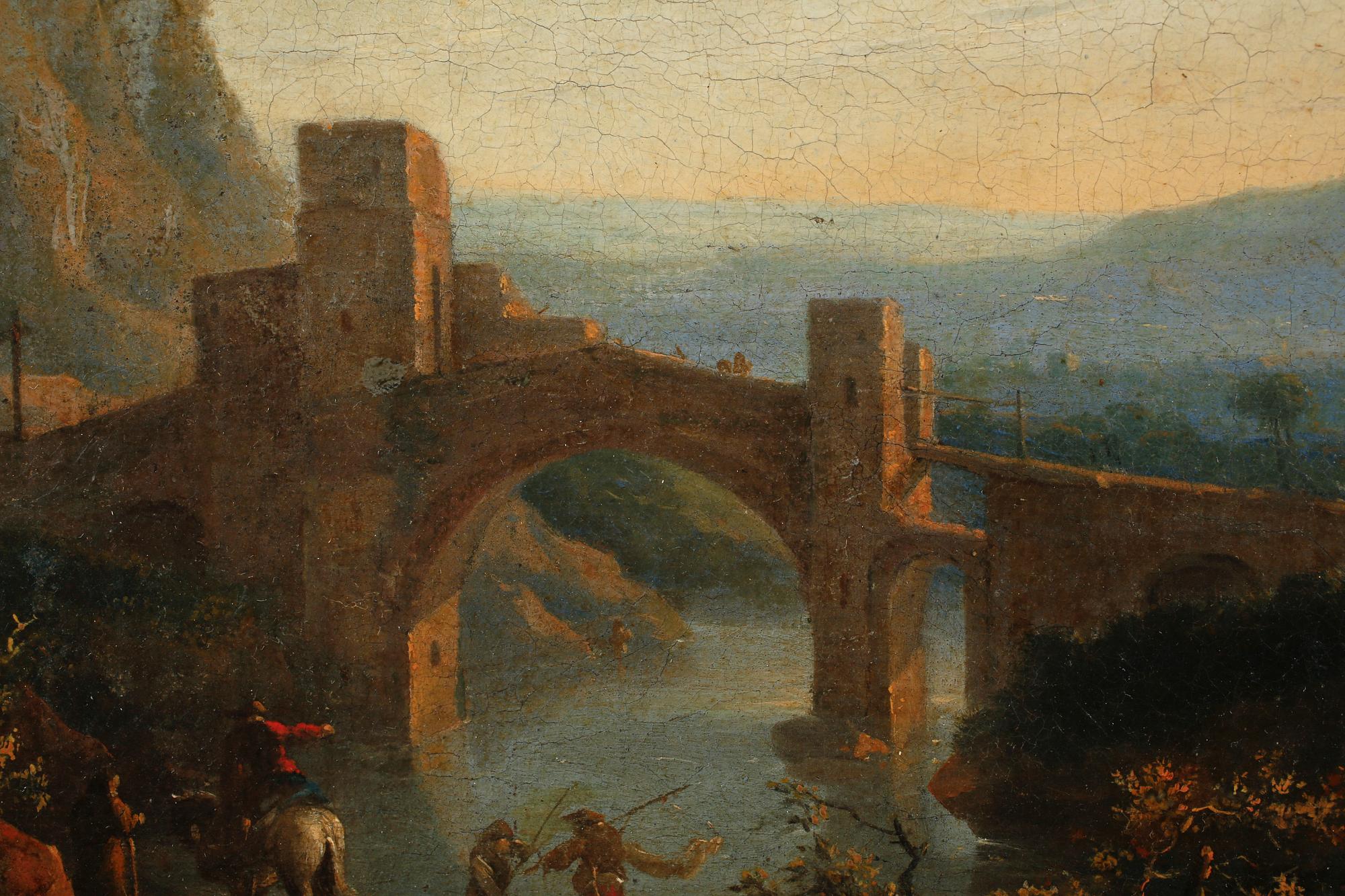 JAN ASSELYN, hans krets, olja på duk, ej signerad.