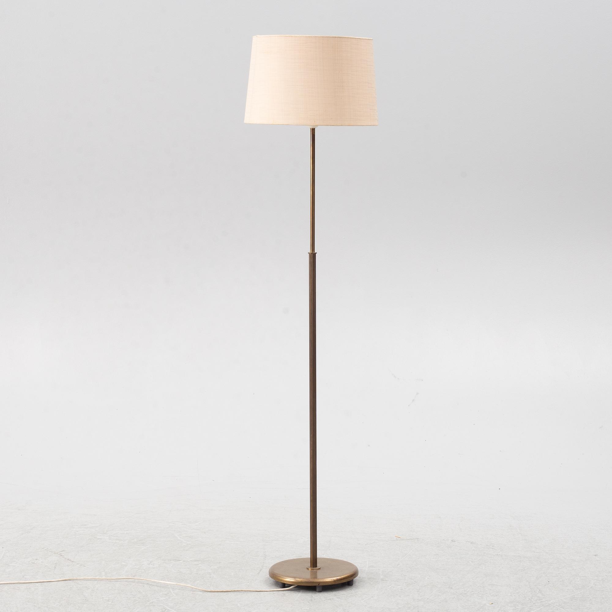 Harald Notini, a floor lamp model "15695", Arvid Böhlmarks Lampfabrik, Stockholm, 1950s-60s.
