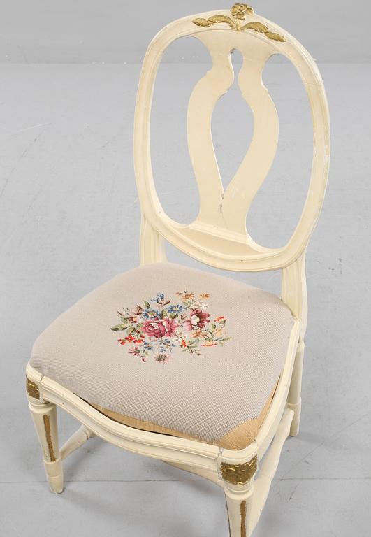 STOL, gustaviansk, 1700-talets andra hälft.
