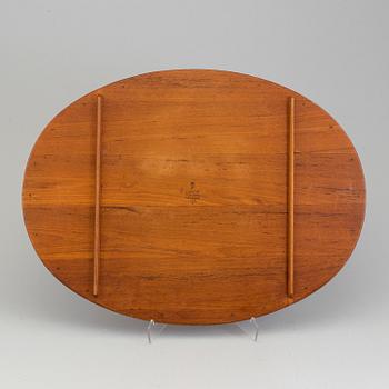 A teak tray from Dansk Designs, Denmark, 1960's.