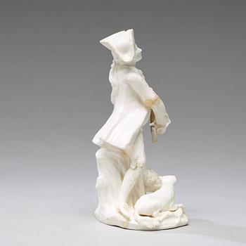 FIGURIN, mjukt porslin. Marieberg, Stens period (1769-1788).