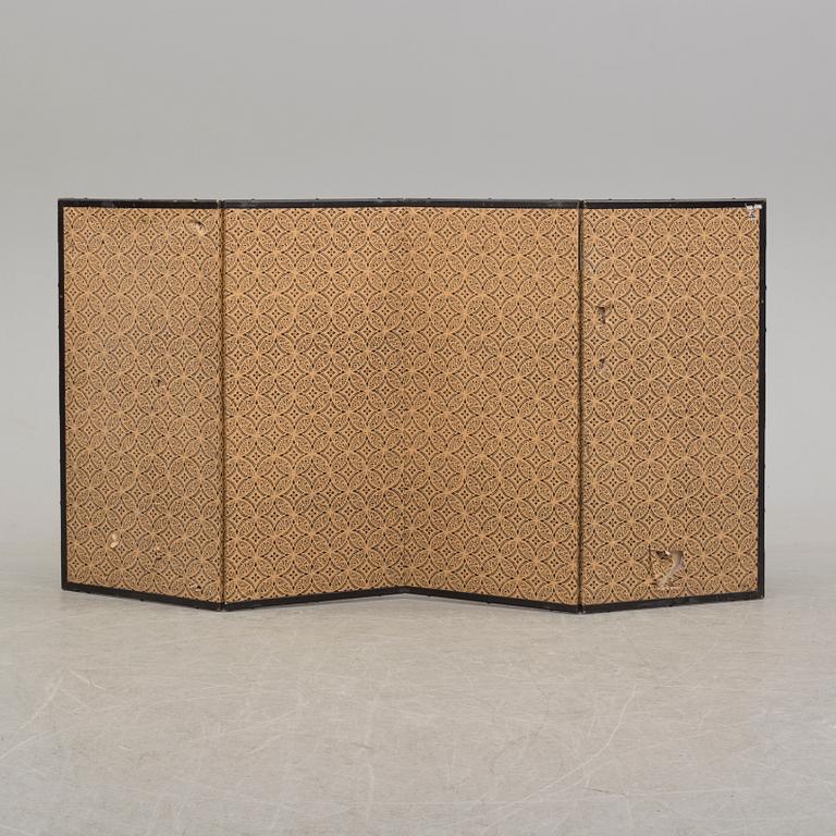 A second half of the 20th century Japanesse folding screen.