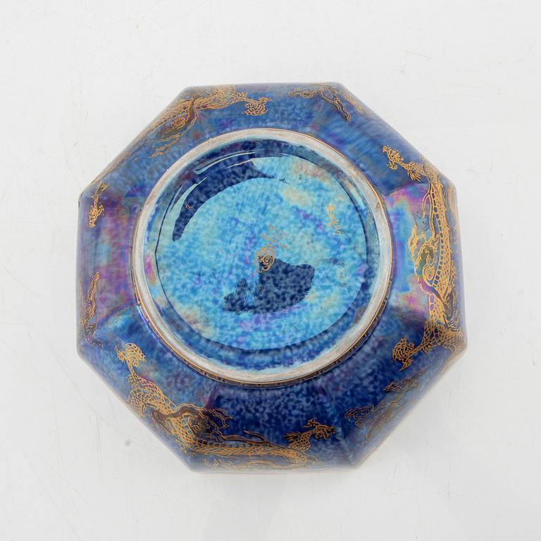 Daisy Makeig-Jones, "Fairyland Lustre" bowl, Wedgwood, England 1920s-30s, model Z4829.