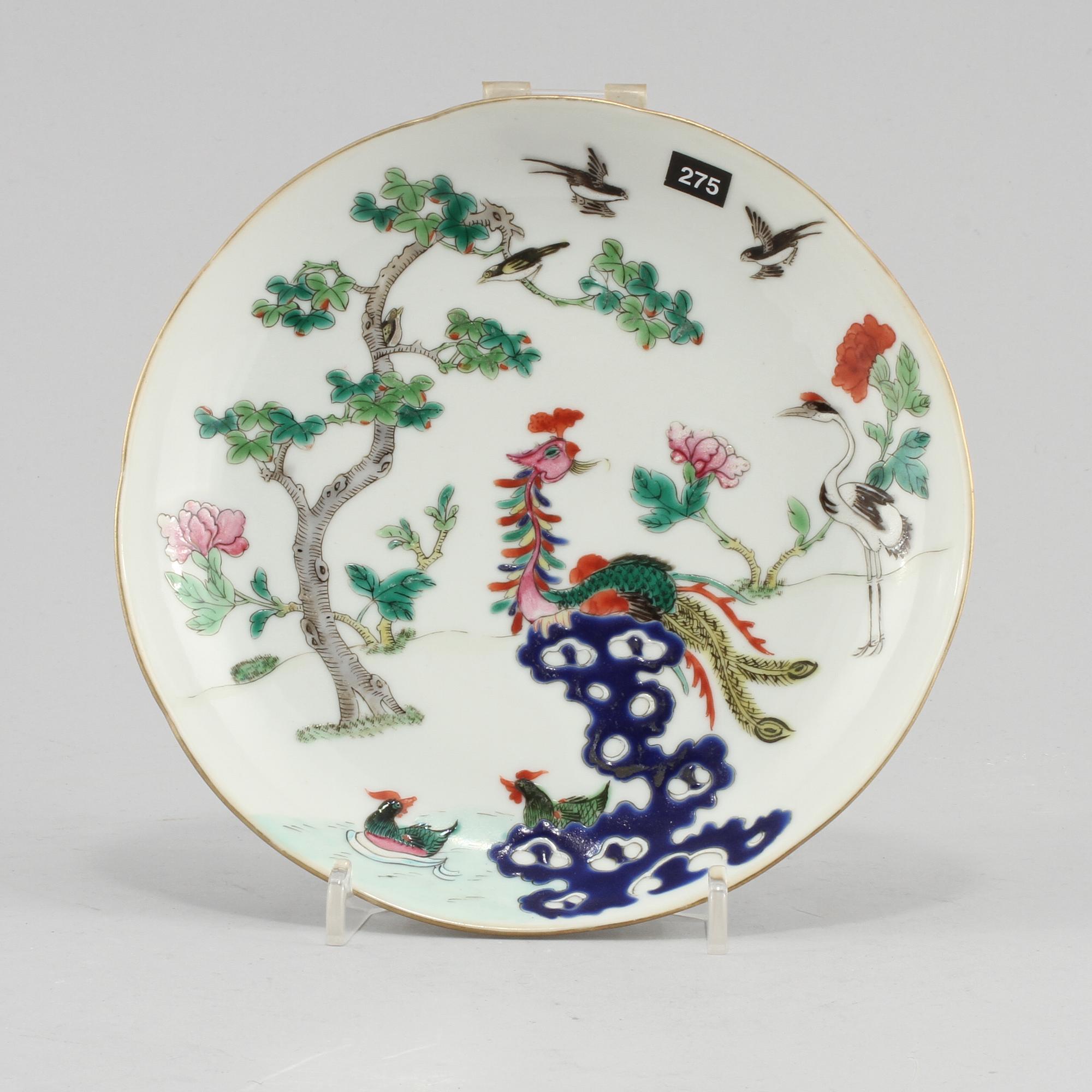 FAT, porslin, Kina, troligen 1800-tal.