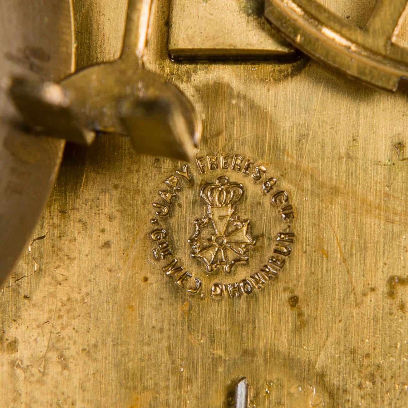 WALL CLOCK, Japy Frères, France, the late 19th century.