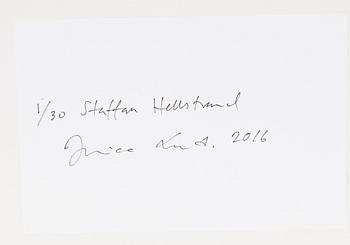 Jessica Lind, photograph signed and numbered 1/30 on verso.