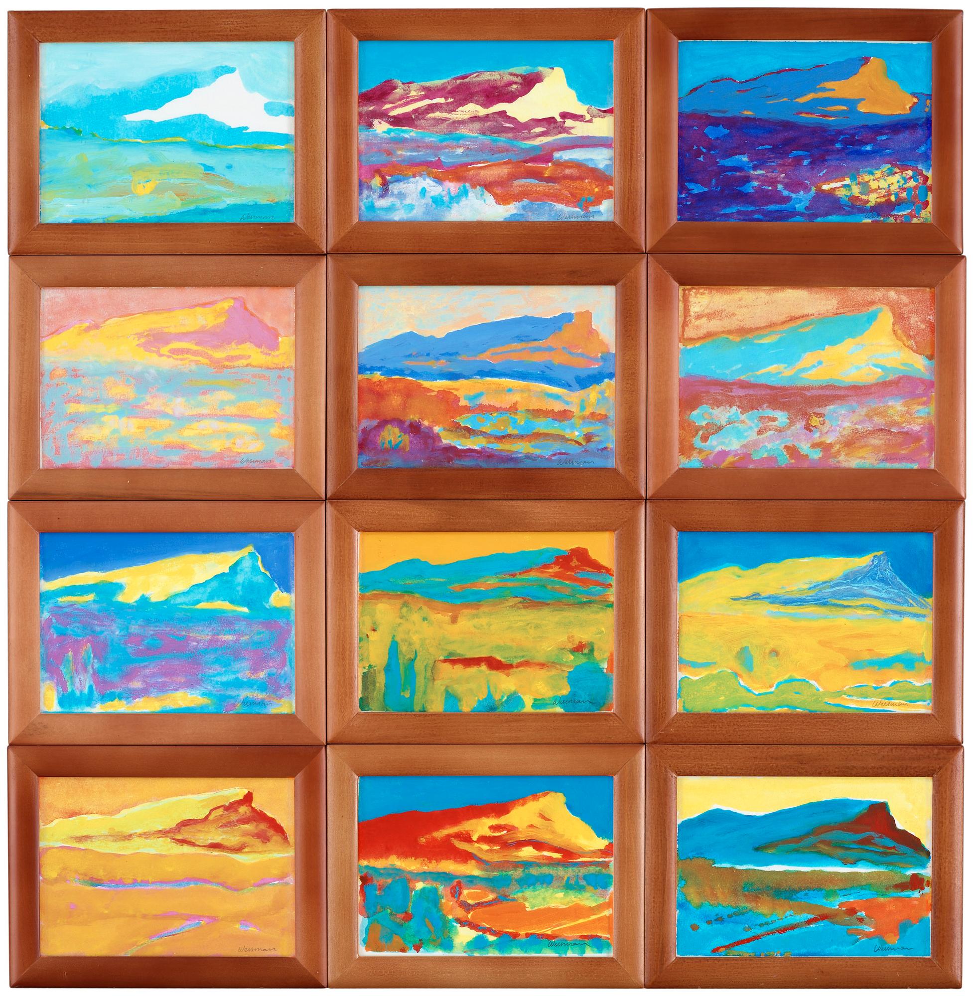 Björn Wessman, "Vue Mont st Victorie".