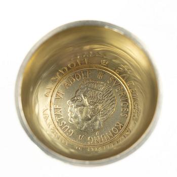 Sven-Erik Högberg, a silver cup, Gothenburg, post 1963.