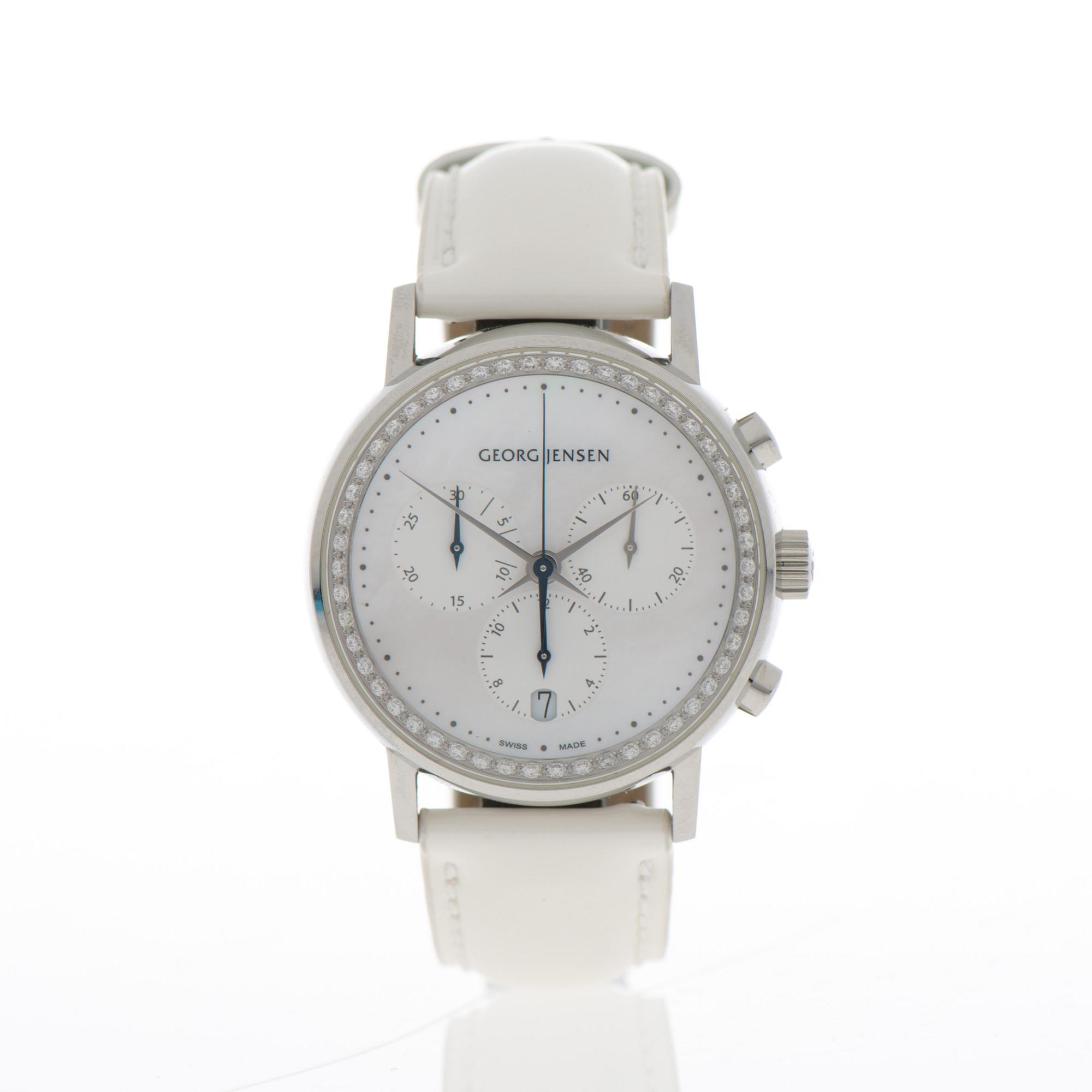 GEORG JENSEN, design Henning Koppel, wrist watch, 38 mm.