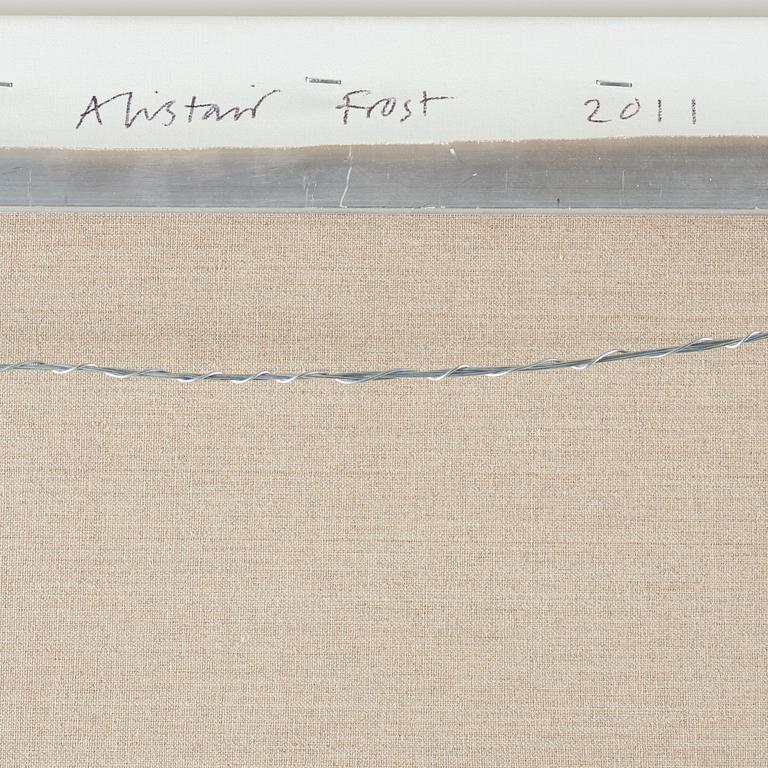 Alistair Frost, oil on canvas, signed and dated 2011 on verso.