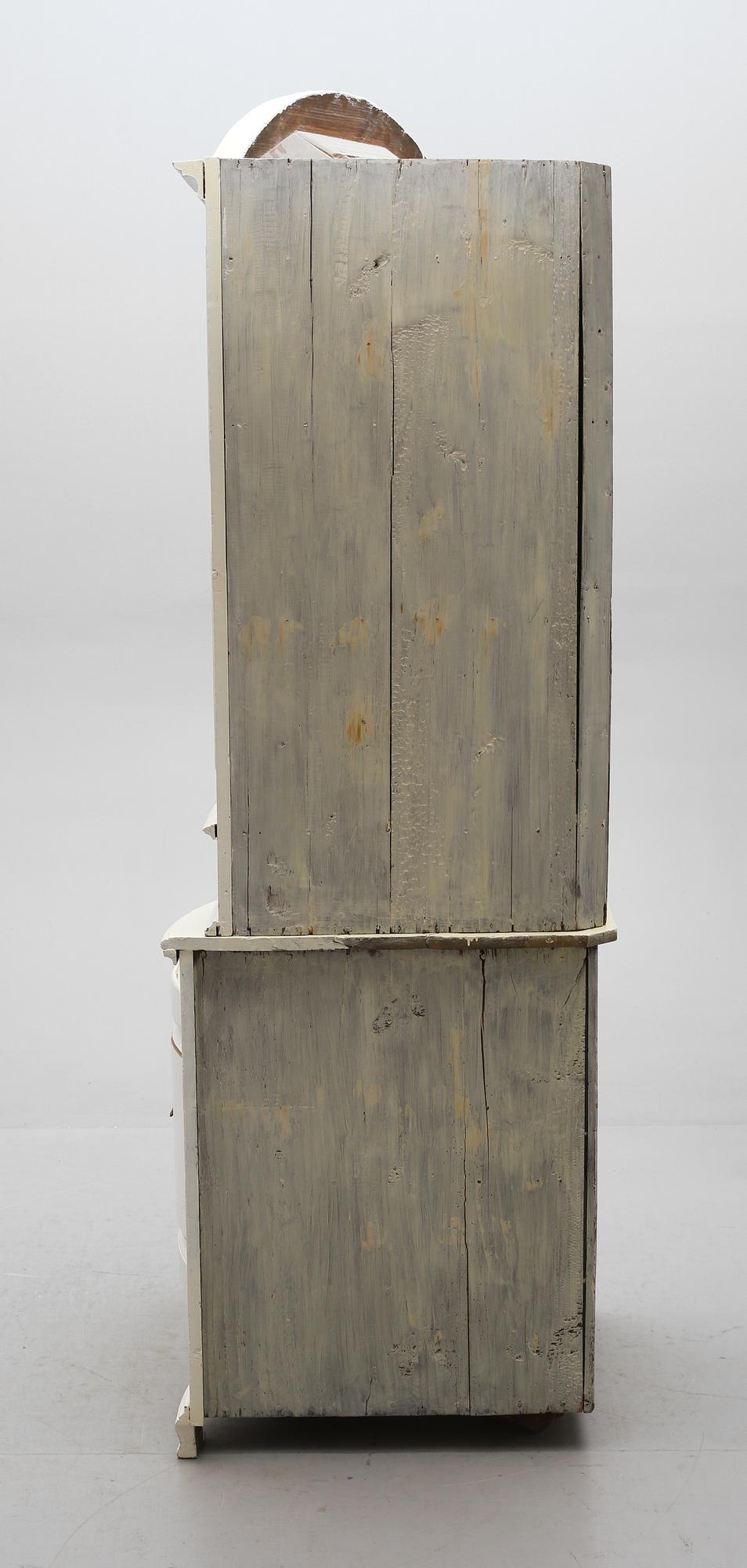 HÖRNSKÅP, 1700/1800-tal.