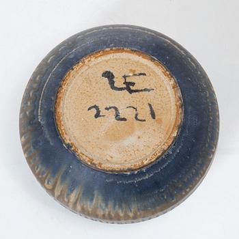 Harald Östergren, lidded urn/vase with lid, Upsala Ekeby, 1930-1932.