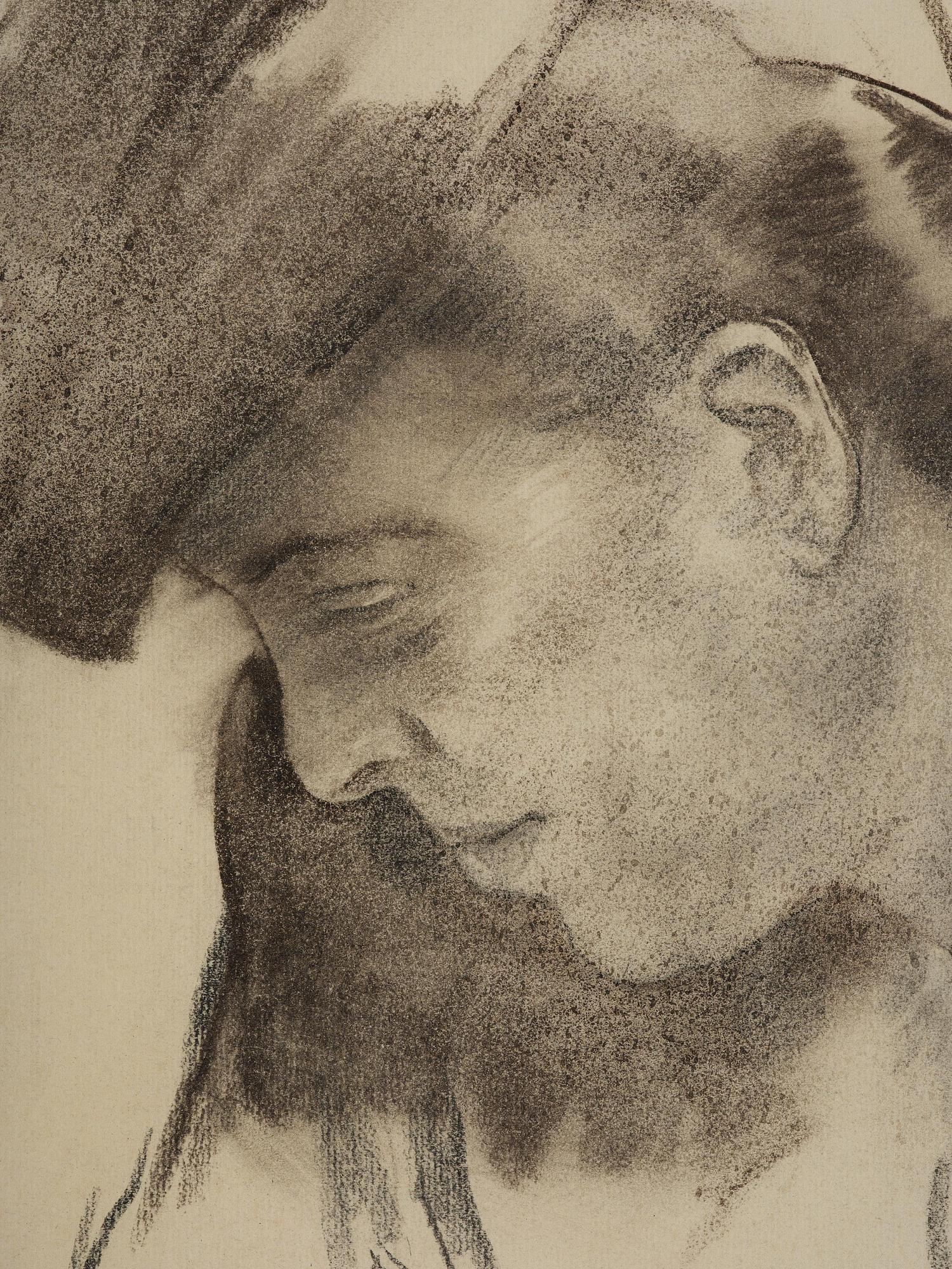 Lotte Laserstein, Translation: "Lady in profile".