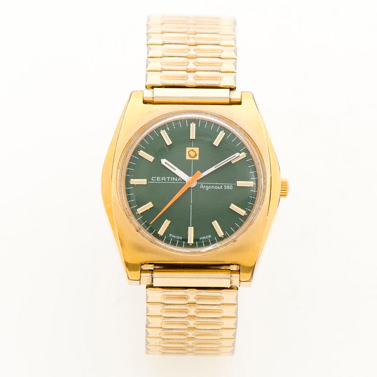 CERTINA, Argonaut 280, wristwatch, 38 x 34 (40) mm.
