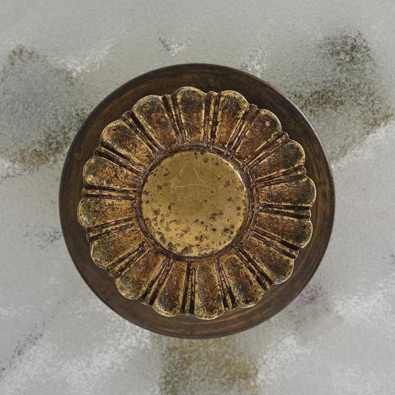 Bröderna Malmströms Metallvarufabrik, a ceiling lamp model "1566", Malmö, 1940s.