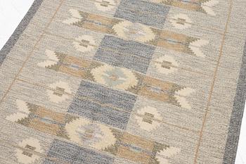Ingegerd Silow, a flat weave rug, c. 200 x 138 cm.