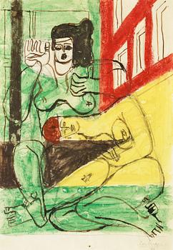 236. Le Corbusier, "Femme devant une porte".