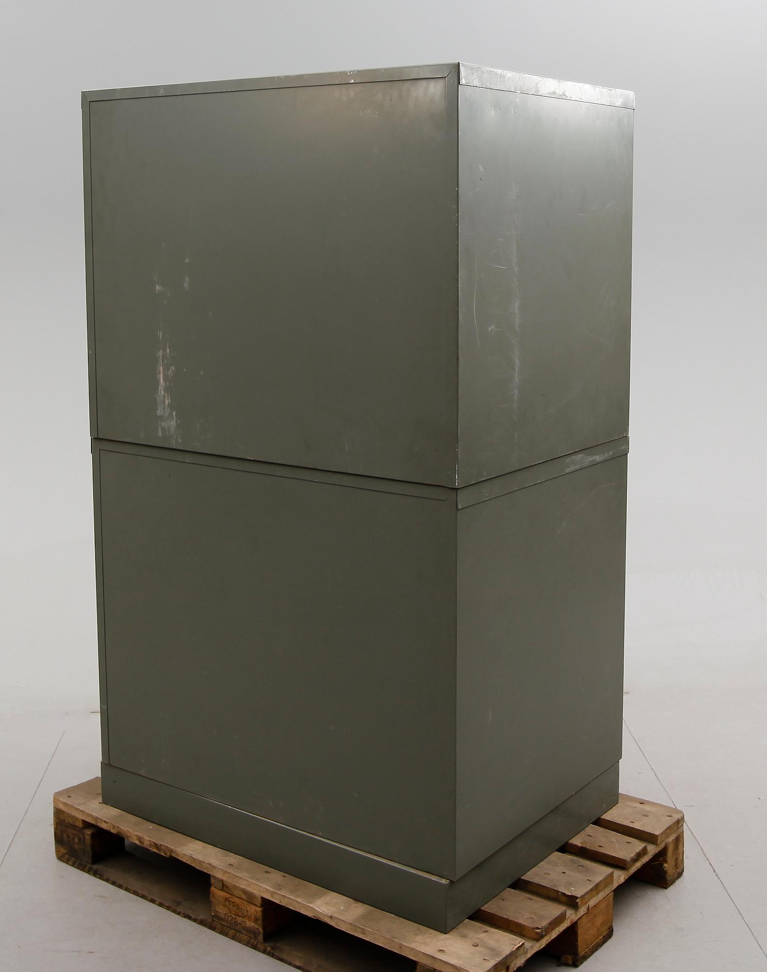 ARKIVSKÅP, 1900-talets andra hälft.