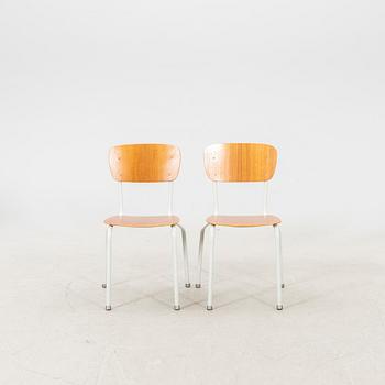 A set of five chairs by Perssonverken around the middle of the 20th century.