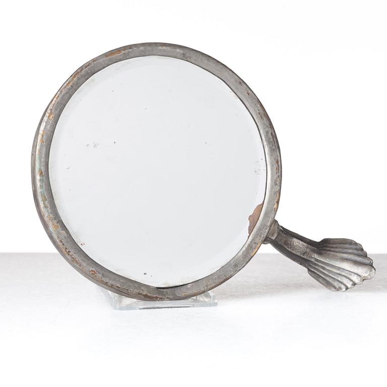 Nils Fougstedt, NILS FOUGSTEDT, a set of four pewter items, Svenskt Tenn, Sweden ca 1928.