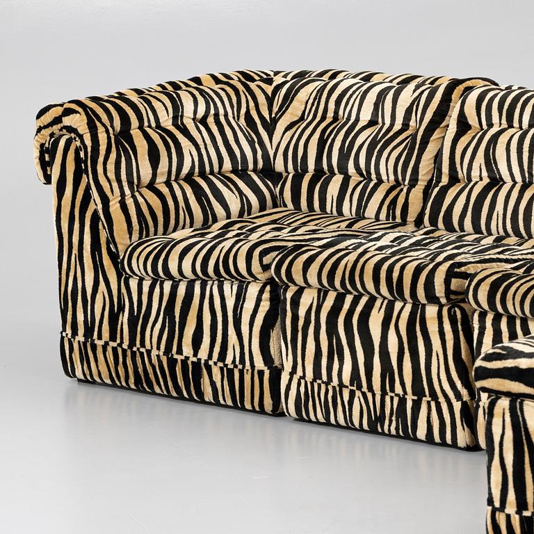 Modular sofa, 5 sections, Scapa Möbler, 1970s.
