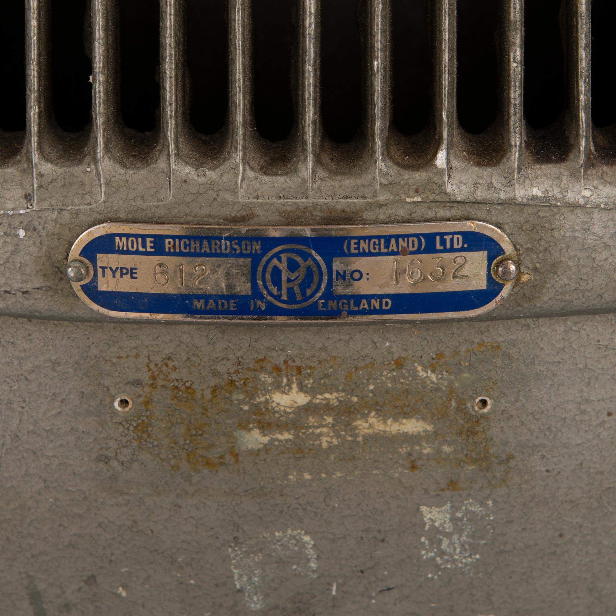 A Mole-Richardson "Sputnik" studio light, 1950s.