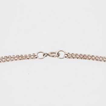 Berit Johansson and Lasse Frisk, necklace silver and ceramic.