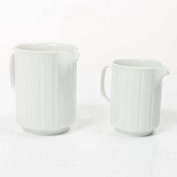 Tapio Wirkkala, A dinner service, 81 pieces, porcelain, “Variation”, Rosenthal Studio-line, designed in 1962.