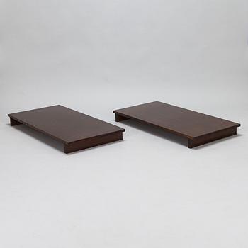 Matbord, regency-stil och stolar 10 st, empire-stil, 1900-talets slut.