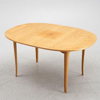 Carl Malmsten, coffee table, "Ovalen 2", Åfors Möbelfabrik, second half of the 20th century.