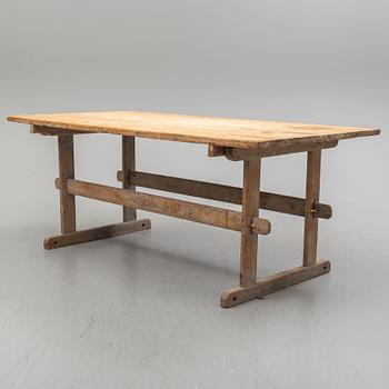 a pine table from the 1800's.