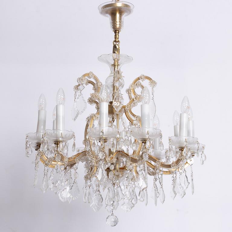 Ljuskrona venetiansk stil, 1900-tal.