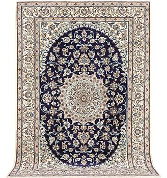 Matta, Nain, 9 LA, part silk, ca 297 x 194 cm.