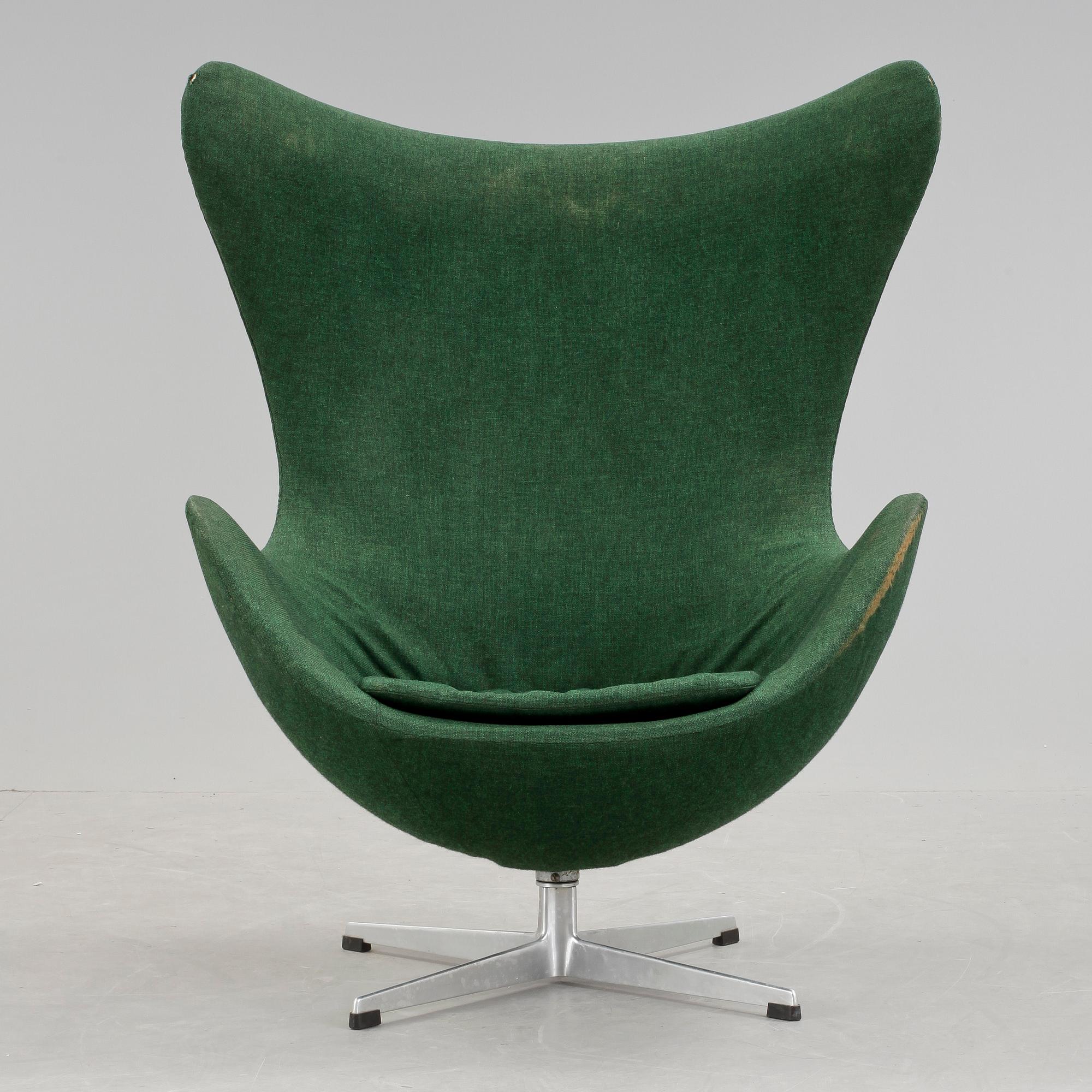 FÅTÖLJ, "Ägget". Arne Jacobsen, Fritz Hansen, Danmark.