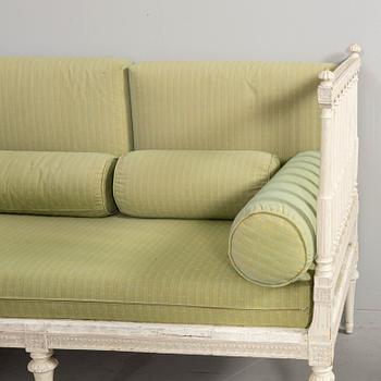 Bänk/soffa, gustaviansk stil, 1900-tal.