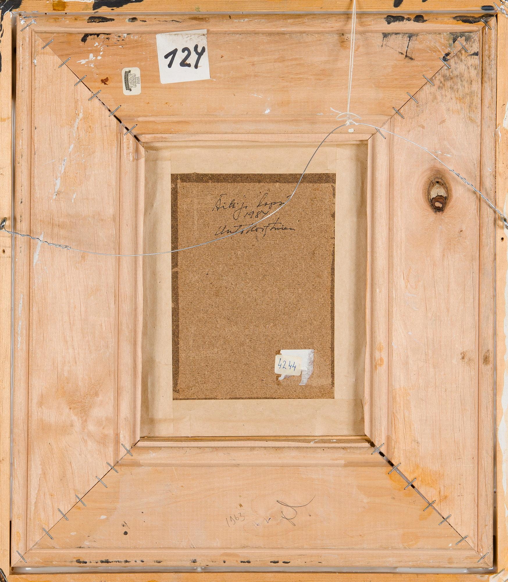 Unto Koistinen, Mor och barn.