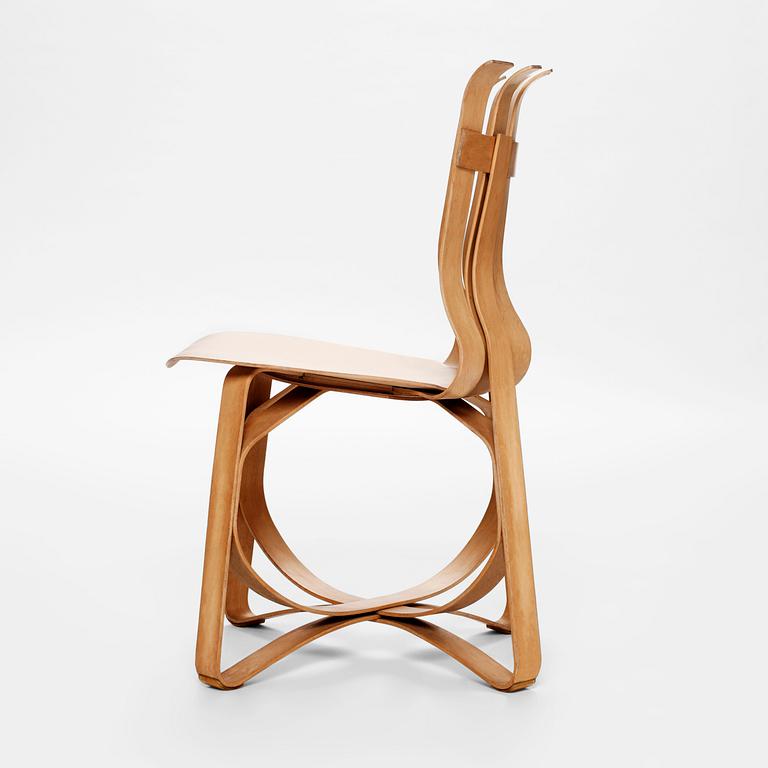 STOL, "Hat Trick Chair", Frank Gehry, Knoll International, 1992.