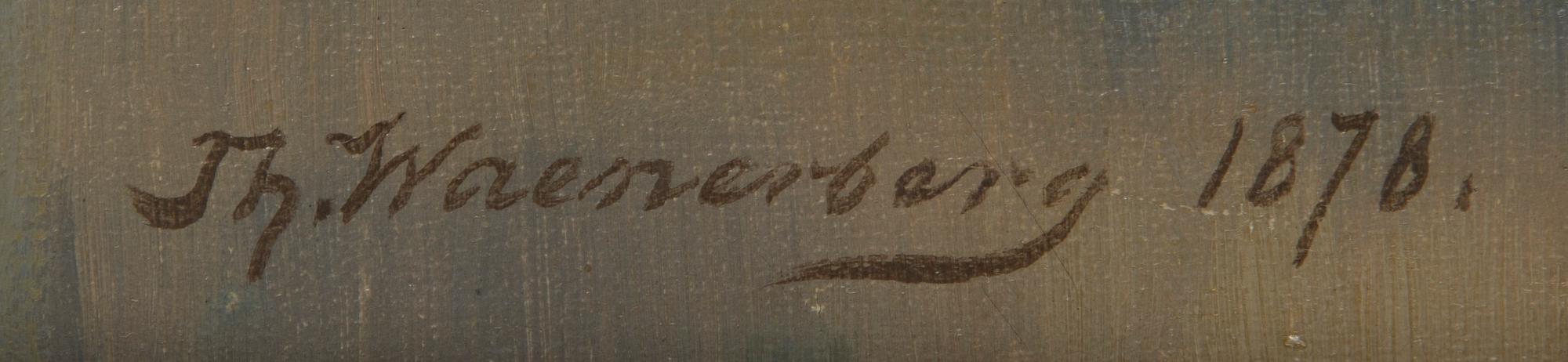 Thorsten Waenerberg, Vattenspegling.