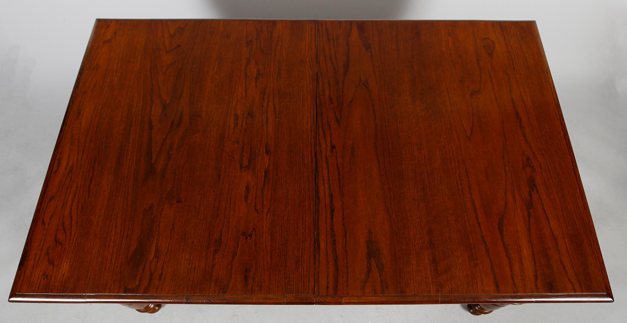 MATSSALSBORD, ek, nyrenässans, sent 1800-tal.