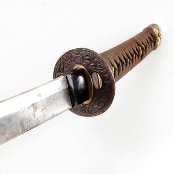 KATANA, Shin-gunto, klinga från Koto-perioden, Japan.