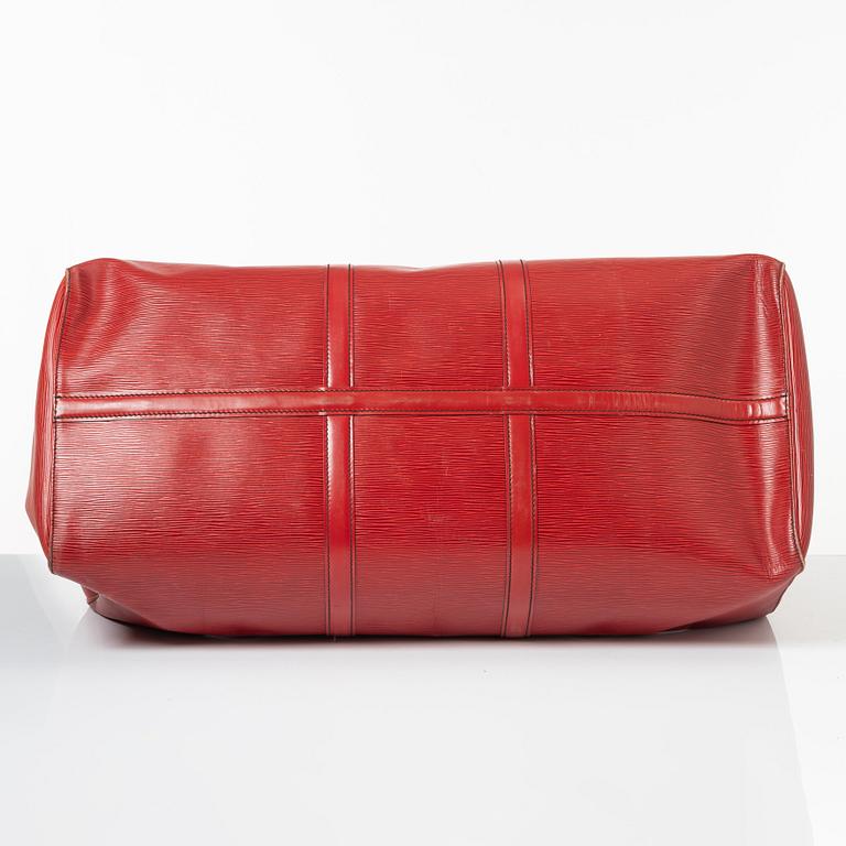 Louis Vuitton, weekend bag, "Keepall epi 60", 1988.