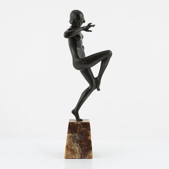 Phillippe Devriez, skulptur, osignerad, brons.