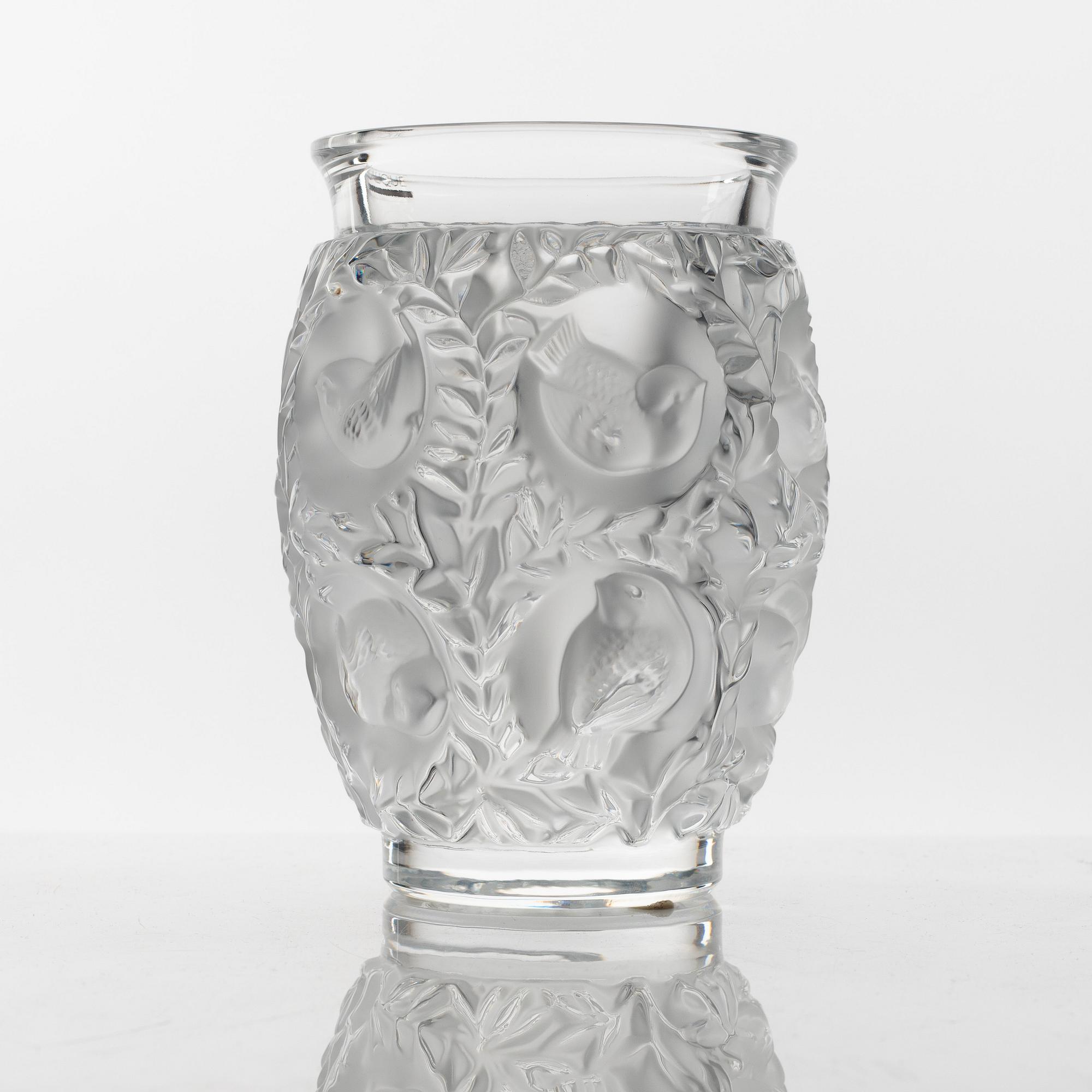 René Lalique, vas, "Bagatelle", Lalique, Frankrike.