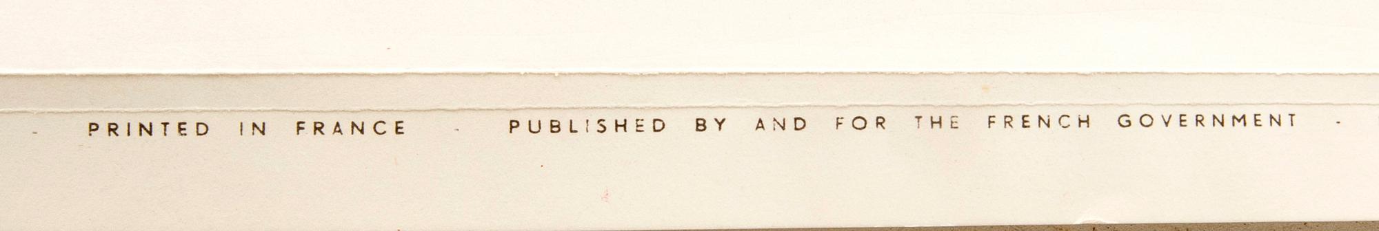 Marc Chagall, "La Baie des Anges" (Nice Soleil Fleurs)".