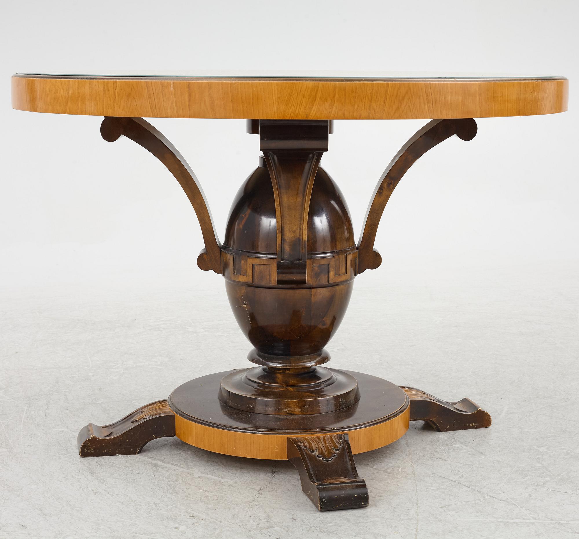 A Swedish Grace table, 1920s/30s.