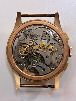 Chronographe Suisse, armbandsur, kronograf, 37,5 mm.